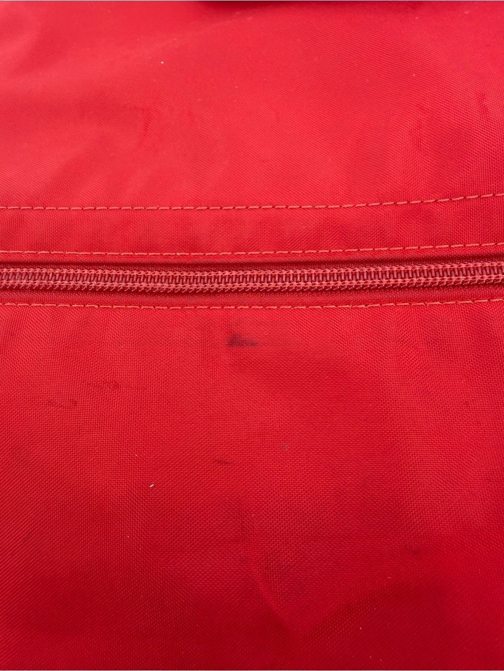 Longchamp Le Pliage Expandable Large Travel Duffle in Red - Picture 14 of 16